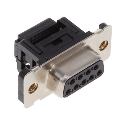K99X-9S-K-BLK by Kycon, Inc. - CONNECTOR D-SUB RCPT 9POS IDC