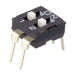 KAE02LAGT by E-Switch - SWITCH SLIDE DIP SPST 25MA 24V