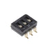 KAE03TGGR by E-Switch - SWITCH SLIDE DIP SPST 25MA 24V