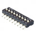 KAE09LGGT by E-Switch - SWITCH SLIDE DIP SPST 25MA 24V