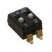 KAJ02LGGT by E-Switch - SWITCH SLIDE DIP SPST 25MA 24V