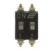 KAJ02TGGT by E-Switch - SWITCH SLIDE DIP SPST 25MA 24V