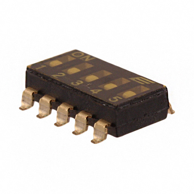 KAJ05TGGT by E-Switch - SWITCH SLIDE DIP SPST 25MA 24V