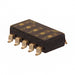 KAJ05TGGT by E-Switch - SWITCH SLIDE DIP SPST 25MA 24V