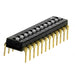 KAJ12LAGT by E-Switch - SWITCH SLIDE DIP SPST 25MA 24V
