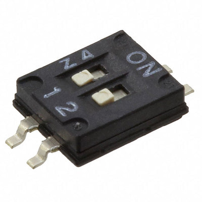 KAN1102R by E-Switch - SWITCH SLIDE DIP SPST 25MA 24V