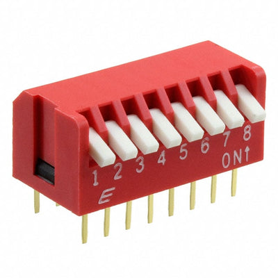 KAP1108W by E-Switch - SWITCH PIANO DIP SPST 25MA 24V