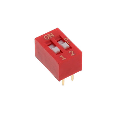 KAS1102RT by E-Switch - SWITCH SLIDE DIP SPST 25MA 24V