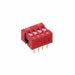 KAS1104RT by E-Switch - SWITCH SLIDE DIP SPST 25MA 24V