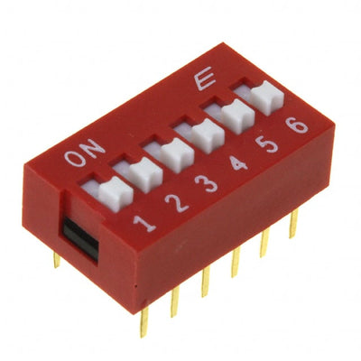 KAS1106E by E-Switch - SWITCH SLIDE DIP SPST 25MA 24V