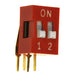 KAS2102E by E-Switch - SWITCH SLIDE DIP SPST 25MA 24V
