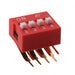 KAS2104ET by E-Switch - SWITCH SLIDE DIP SPST 25MA 24V