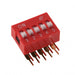 KAS2105E by E-Switch - SWITCH SLIDE DIP SPST 25MA 24V