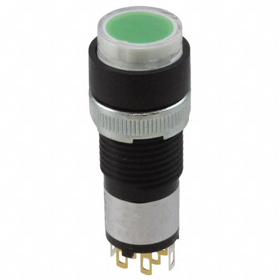 KB25CKG01-5F24-JF by NKK Switches - PUSH SWITCH BUTTON DPDT 0.4VA 28V