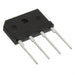 KBJ610G-BP by Micro Commercial Co - BRIDGE RECT 1PHASE 1KV 6A KBJ