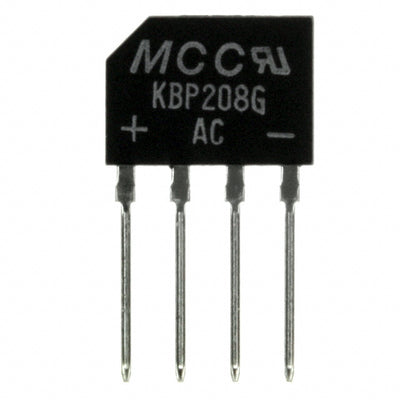 KBP208G-BP by Micro Commercial Co - BRIDGE RECT 1PHASE 800V 2A GBP