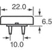 KBS-20DB-4P-0 by KYOCERA AVX - BUZZER PIEZO 10V 22MM TH