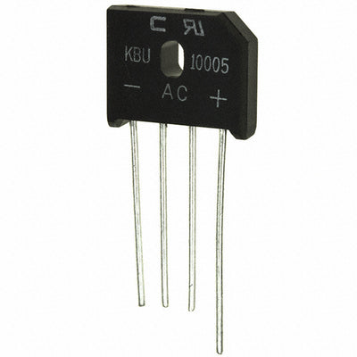 KBU10005-G by Comchip Technology - BRIDGE RECT 1PHASE 50V 10A KBU