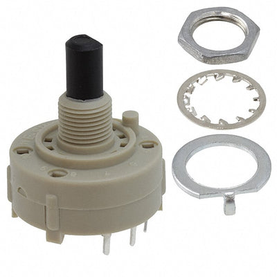KC14A10.001NPS by E-Switch - SWITCH ROTARY 4POS 350MA 125V