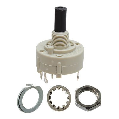 KC14A13.001NLS by E-Switch - SWITCH ROTARY 4POS 350MA 125V