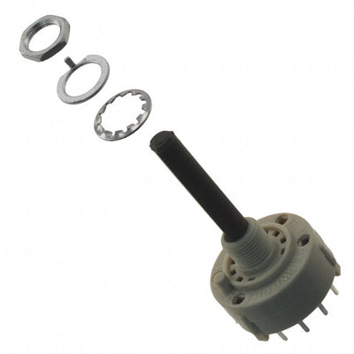 KC26A30.001NPS by E-Switch - SWITCH ROTARY 6POS 350MA 125V
