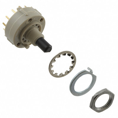 KC26A9.501NPF by E-Switch - SWITCH ROTARY 6POS 350MA 125V