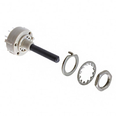 KC34A30.001NPS by E-Switch - SWITCH ROTARY 4POS 350MA 125V
