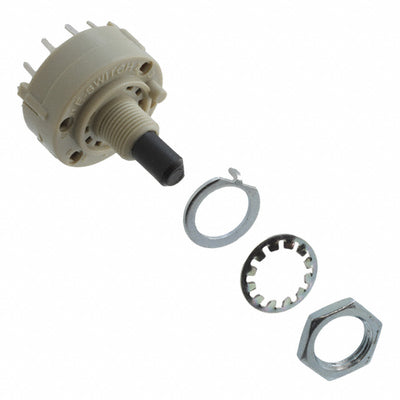 KC34A9.501NPS by E-Switch - SWITCH ROTARY 4POS 350MA 125V