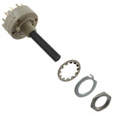 KC34B30.001NPF by E-Switch - SWITCH ROTARY 4POS 350MA 125V