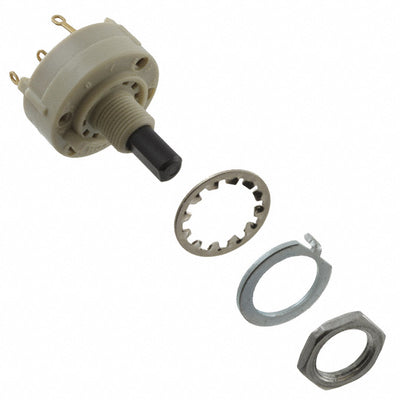KC56A10.001NLF by E-Switch - SWITCH ROTARY 3POS 350MA 125V
