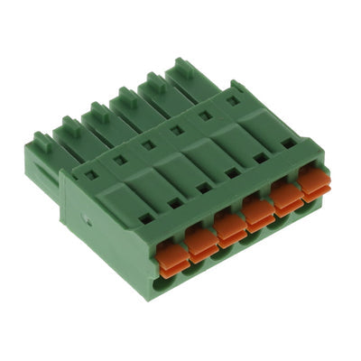 KD0610500000G by Amphenol Anytek - TERM BLOCK PLUG 6POS STR 3.5MM