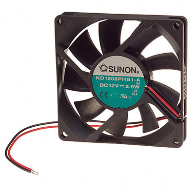 KD1208PHB1- A.H. by Sunon Fans - FAN AXIAL 80X15MM 12VDC WIRE