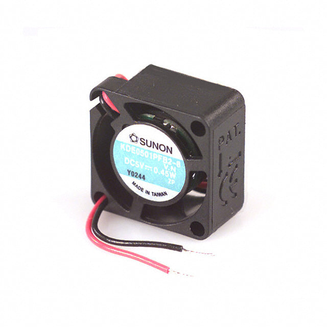 KDE0501PFB2-8.N(2)(V) by Sunon Fans - FAN AXIAL 20X10MM BALL 5VDC WIRE