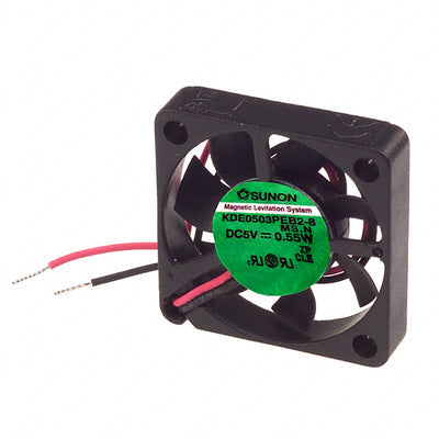 KDE0503PEB2-8 MS.N by Sunon Fans - FAN AXIAL 30X6.9MM 5VDC WIRE