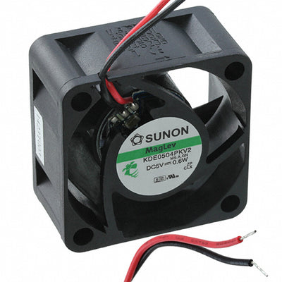KDE0504PKV2.MS.A.GN by Sunon Fans - FAN AXIAL 40X20MM VAPO 5VDC WIRE