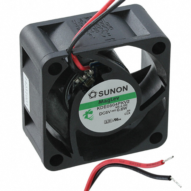 KDE0504PKV2.MS.A.GN by Sunon Fans - FAN AXIAL 40X20MM VAPO 5VDC WIRE