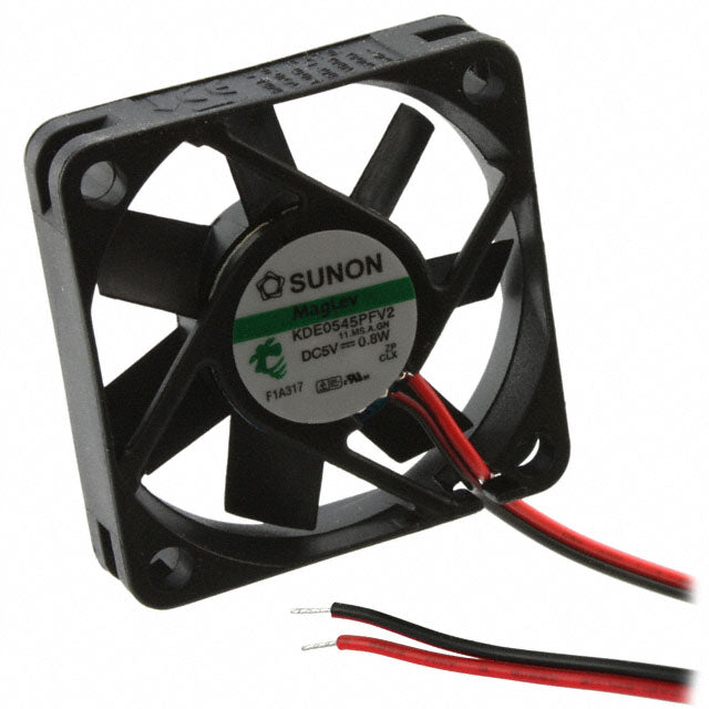 KDE0545PFV2.11.MS.A.GN by Sunon Fans - FAN AXIAL 45X10MM VAPO 5VDC WIRE