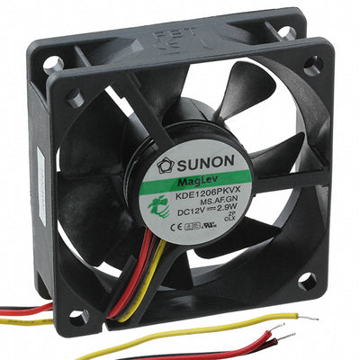 KDE1206PKVX MS.AF.GN by Sunon Fans - FAN 60X60X20 12VDC VAPO TACH
