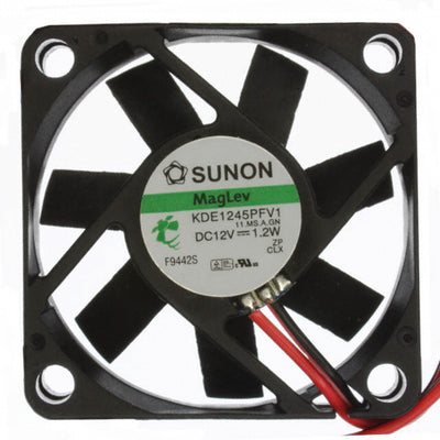 KDE1245PFV1.11.MS.A.GN by Sunon Fans - FAN AXIAL 45X10MM 12VDC WIRE
