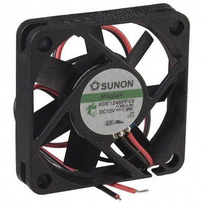 KDE1245PFVX.11.MS.A.GN by Sunon Fans - FAN AXIAL 45X10MM 12VDC WIRE