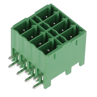 KE081151A000G by Amphenol Anytek - TERM BLOCK HDR 8POS 90DEG 3.5MM