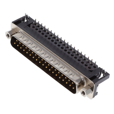 KF22X-C37P-NJ by Kycon, Inc. - CONNECTOR D-SUB PLUG 37POS R/A SLDR