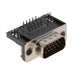 KF66X-E15P-N by Kycon, Inc. - CONNECTOR D-SUB HD PLUG 15P R/A SLDR