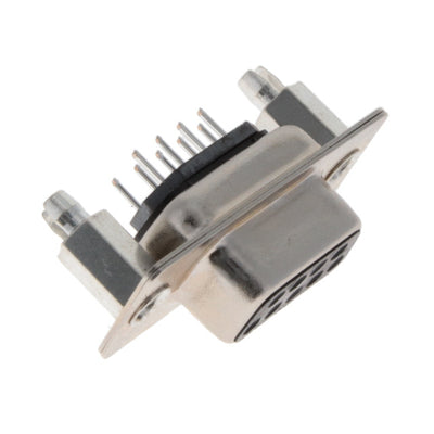 KF85X-ED-9S-BR by Kycon, Inc. - CONNECTOR D-SUB RCPT 9POS VERT SLDR