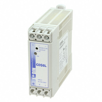 KHNA60F-24 by Cosel USA, Inc. - AC/DC DIN RAIL SUPPLY 24V 60W