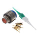 KJA6T11F35PN by ITT Cannon, LLC - CONNECTOR PLUG MALE 13POS GOLD CRIMP