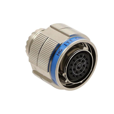 KJA6T13F35SN by ITT Cannon, LLC - CONNECTOR PLUG FMALE 22POS GOLD CRIMP