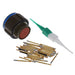 KJA6T15W35SN by ITT Cannon, LLC - CONNECTOR PLUG FMALE 37POS GOLD CRIMP
