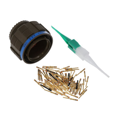 KJA6T19W35PN by ITT Cannon, LLC - CONNECTOR PLUG MALE 66POS GOLD CRIMP