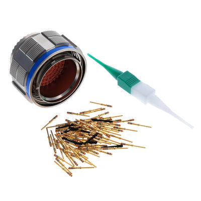 KJA6T21F35PN by ITT Cannon, LLC - CONNECTOR PLUG MALE 79POS GOLD CRIMP